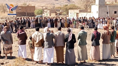  وقفات حاشدة بمحافظة صنعاء احتفالًا بعيد جمعة رجب وانتصارًا لكتاب الله 