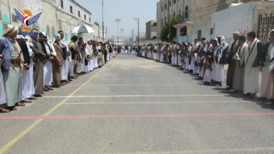 وقفات حاشدة في حجة تنديداً بالإساءة للقرآن الكريم ونصرة للأشقاء في غزة
