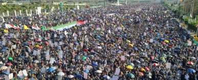 مسيرات اليمن المليونية: التحرك العالمي المؤيد لغزة له تأثيره ومواصلته ضرورة مسيرات اليمن المليونية: التحرك العالمي المؤيد لغزة له تأثيره ومواصلته ضرورة