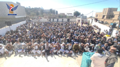 فعالية في مديرية حفاش بالمحويت بالذكرى السنوية لشهيد القرآن