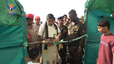 افتتاح معرض شهداء قوات الأمن المركزي بالحديدة