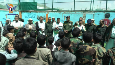 تفقد الدورات الصيفية بمديرية همدان محافظة صنعاء