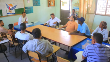 مناقشة سبل تعزيز أداء مكتب الآثار والمتاحف في الحديدة