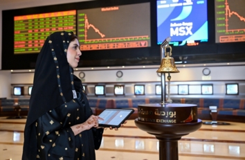 انخفاض مؤشر بورصة مسقط 0.43 %