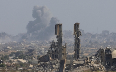 انهيار 3 مبانٍ في غزة متأثرة بالأمطار الغزيرة