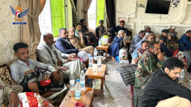 اجتماع بمديرية مقبنة يناقش جهود التحشيد والتعبئة وبرامج دورات "طوفان الأقصى"