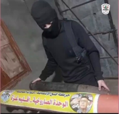 قوات العاصفة تدك تمركز لقوات العدو الصهيوني شرق جباليا