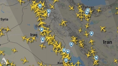 العراق: أكثر من 60 طائرة عبرت الأجواء بانسيابية خلال الـ5 ساعات الأولى من الصباح