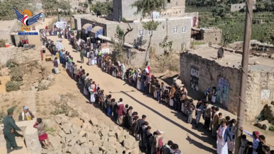 قبائل ملحان بالمحويت تعلن الجهوزية الكاملة لمواجهة مؤامرات الأعداء