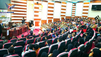 ندوة بجامعة إب بعنوان "طبيعة الصراع مع العدو الصهيوني"