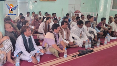 فعالية بالذكرى السنوية للصرخة بمديرية المنصورية في الحديدة