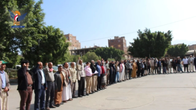 وقفة لوزارة الشؤون الاجتماعية وقطاع التخطيط بمكتب رئاسة الوزراء تنديدًا بالإساءة للقرآن الكريم