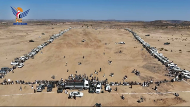 نكف قبلي لقبائل همدان بن زيد بصعدة إعلانا للجهوزية ووفاءً لدماء الشهداء