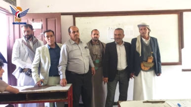 تفقد أنشطة الدورات الصيفية بمديرية المشنة في إب