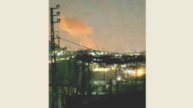 العدو الصهيوني يشن غارات ورشقات رشاشة على الجنوب اللبناني