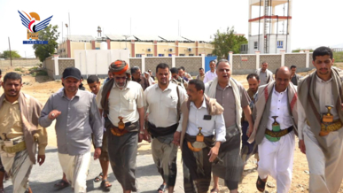الكريم والصوفي والقعود يتفقدون مستوى الخدمات الطبية بالمرافق الصحية في عبس