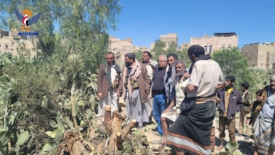 البيضاء.. مكتب هيئة الأوقاف ينفذ أعمال ترميم سورَي مقبرتي الخرقاء الشرقية والغربية