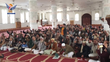 فعالية بمديرية سنحان انتصارًا لكتاب الله القرآن الكريم واستقبالًا لجمعة رجب