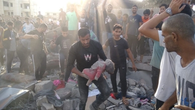 الأمم المتحدة: القصف الصهيوني العشوائي على غزة قد يرقى إلى جرائم ضد الإنسانية