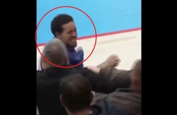 نادي "زالاكيراميا الهنغاري لكرة السلة يطرد لاعبه الأمريكي بعد اعتدائه على مشجع 