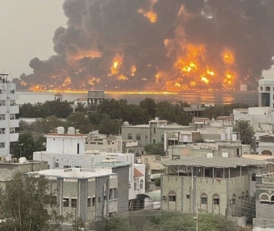 هيئات ومصالح حكومية تدين العدوان الصهيوني على المنشآت المدنية في الحديدة