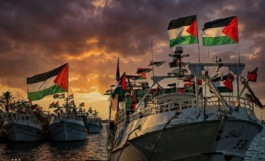 أسطول الصمود:أكثر من 100 سفينة وقوافل برية تتحرك باتجاه رفح بغزة