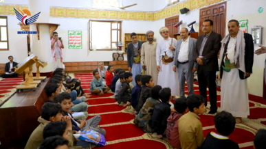 وكيل وزارة الاقتصاد يتفقد مراكز صيفية في مديرية شعوب بأمانة العاصمة