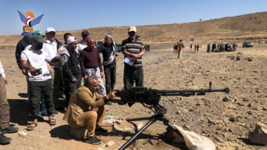 مسير ومناورة لخريجي الدفعة الثانية من دورات "طوفان الأقصى" بوزارة النفط والوحدات التابعة لها