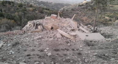 العدو الإسرائيلي يقصف منشآت مدنية جنوب لبنان