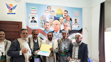 هيئة رفع المظالم في حجة تُكرّم مسؤول التعبئة بالمحافظة