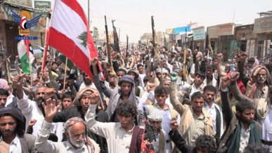 أبناء الجوف يحتشدون في 51 مسيرة رفضا لاستمرار الصهاينة في إبادة وتجويع أهالي غزة