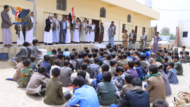 زيارة لأنشطة الدورات الصيفية في مديرية سحار بصعدة