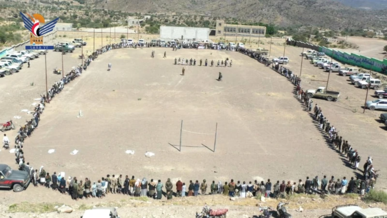  وقفة مسلحة لقبائل الحشاء بالضالع وفاءً لدماء الشهداء وتأكيدا على الجاهزية