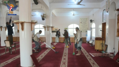 تعز تدشن حملة "أن طهرا بيتي" استعداداً لشهر رمضان المبارك