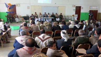 مناقشة سبل تعزيز التعاون بين الأجهزة الأمنية والمجتمع في عمران