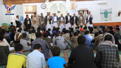 قيادة دائرة العلماء والمتعلمين تزور الدورات الصيفية بمديرية الثورة في أمانة العاصمة