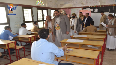 تدشين إختبارات الشهادة الثانوية العامة بمحافظة صنعاء