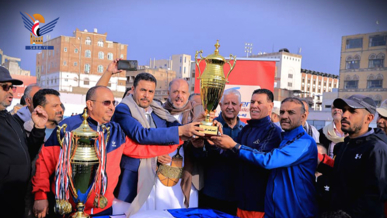 فريق "الاتصالات" يتوَّج بطلًا لكأس الشهيد الصمَّاد الثانية للوزارات والمؤسسات