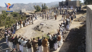 وقفات حاشدة بمحافظة ذمار تأكيدا على الجهوزية لمواجهة العدو