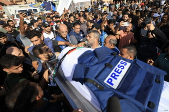 "الصحفيين الفلسطينيين": استشهاد 33 صحفياً و739 انتهاكاً خلال النصف الأول من 2025