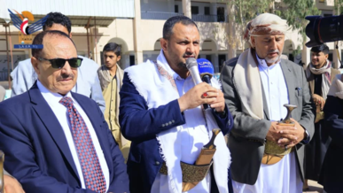 تدشين العام الدراسي الجديد بمديرية بني الحارث في أمانة العاصمة