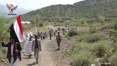  مسير ووقفة لطلاب الدورات الصيفية في صعفان