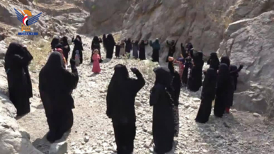 وقفة لإدارة تنمية المرأة بالحيمة الداخلية بيوم القدس العالمي