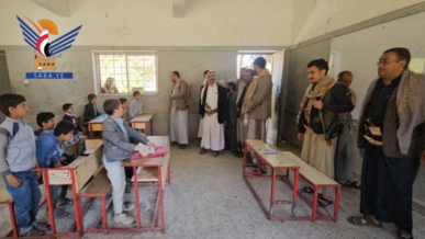 تفقد أنشطة الدورات الصيفية في شبام كوكبان بالمحويت