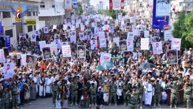 268 مسيرة بالحديدة رفضاً للمؤامرة الصهيوأمريكية وتجديد الثبات مع غزة