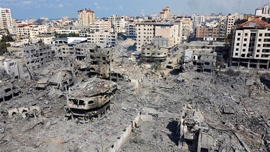 استشهاد 33 فلسطينيًا جراء القصف الصهيوني المستمر لقطاع غزة