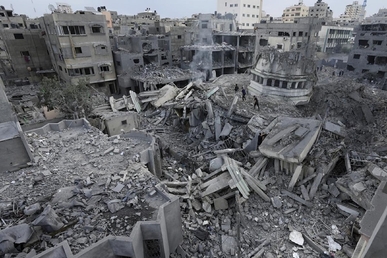 الأمم المتحدة: تدمير أكثر من 1300 مبنى في غزة بسبب القصف الصهيوني