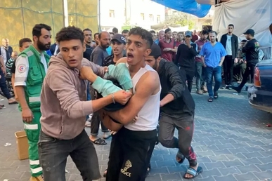  قوات العدو الصهيوني الأمريكي ترتكب فظائع في مستشفيات قطاع غزة