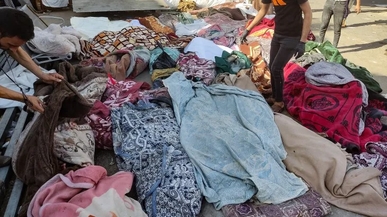 قبر جماعي لـ150 شهيداً فلسطينياً في مجمع الشفاء الطبي بغزة