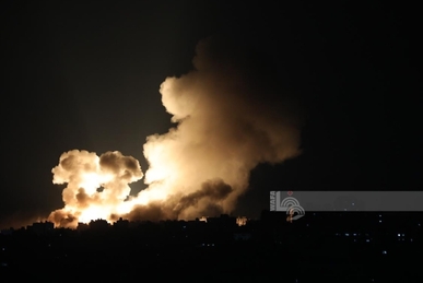 استشهاد 29 فلسطينيا في قصف العدو الصهيواميركي لمنازل في حي الشيخ رضوان ومخيم جباليا بغزة